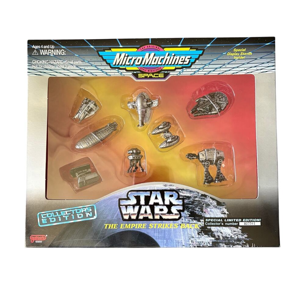 Micro Machines Star Wars Empire Strikes Back Collectors Edition Set - New In Box